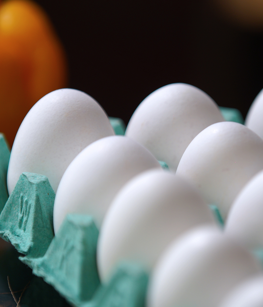 White Eggs - fresh, high-quality